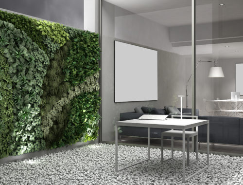 Living wall from Broward Landscape