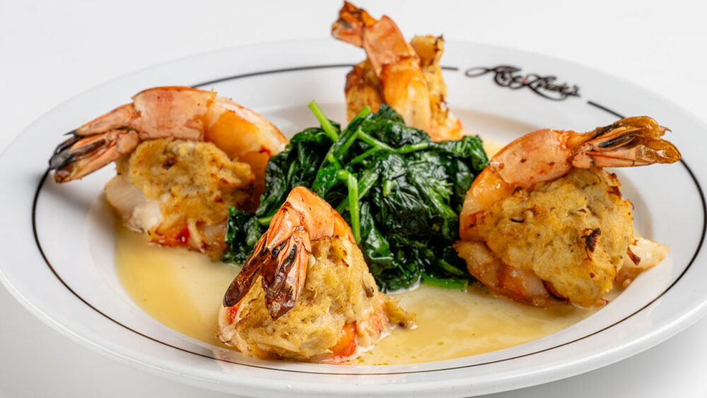 Abe & Louie's Crab Stuffed Prawn